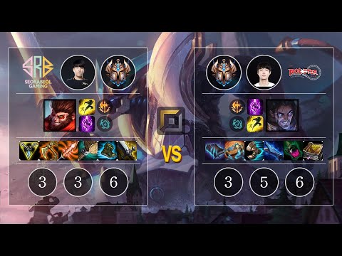 SRB Thal Wukong vs KT SoHwan Sylas Top - KR Patch 10.12