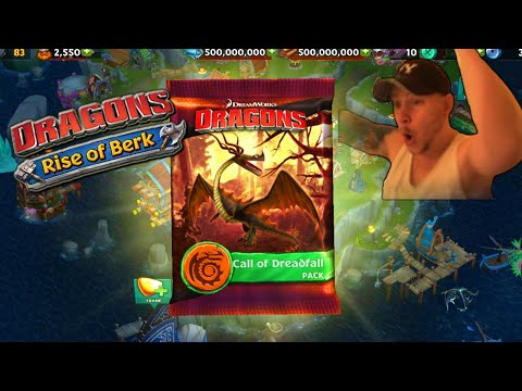 DREADFALL PACK OPENING!!!! | Dragons: Rise Of Berk #119