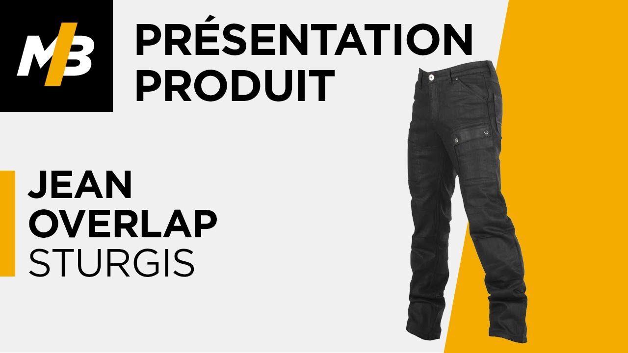 Jean moto Overlap Sturgis, avis en vidéo par Motoblouz