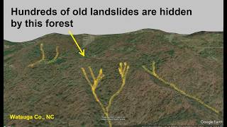 Have storms caused waves of mud to crash down the Appalachian Mountains before?