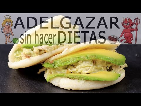 AREPAS INTEGRALES REINA PEPIADA # ADELGAZAR SIN HACER DIETAS