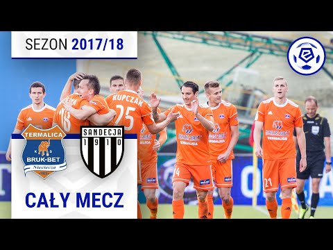 (1/2) Bruk-Bet Termalica - Sandecja Nowy Sącz | CAŁY MECZ | Ekstraklasa 2017/18 | 35. Kolejka