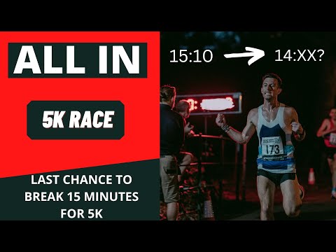 SUB 15 MINUTE 5K ATTEMPT: Will this super FAST LONDON 5K live up to its reputation? UNDER THE LIGHTS