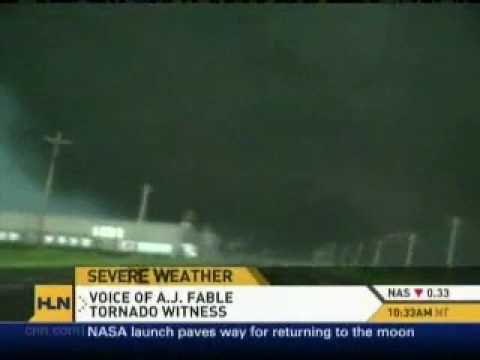 Stupid over excited guy drives into a Tornado in Nebraska