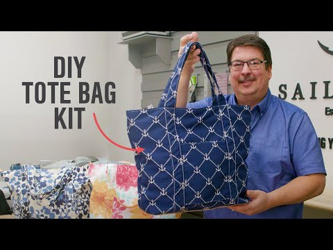 Make Your Own Large Tote Bag: Here's How to DIY!