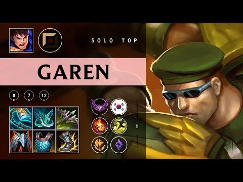 Garen Top vs Nocturne - KR Master Patch 25.24