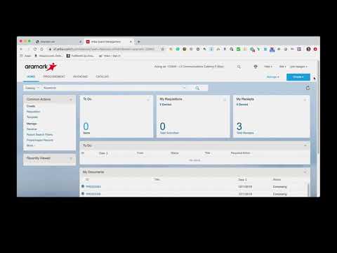 Ariba - Sysco Punch Catalog Training