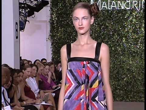 Malandrino Spring/Summer 2008 "La Colombe" Runway Show