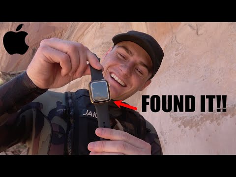 He Found my GOLD Apple Watch Underwater!!