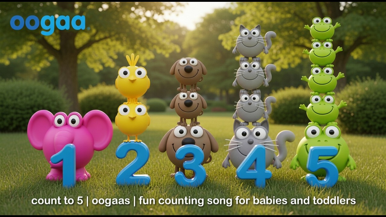 Count to 5 with the Oogaas