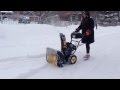 Снегоуборщик бензиновый Champion ST656BS - видео №1