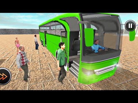 Uphill Mountain Bus Driving Simulator Games 2022 - Android Gameplay