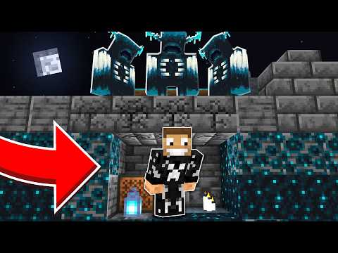 Beating Minecraft, but it's an INFINITE Ancient City