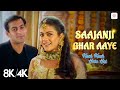 Saajanji Ghar Aaaye 8K 4K Music Video Salman Khan Kajol Jatin Lalit Kuch Kuch Hota Hai