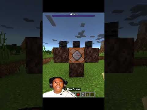 Wither Storm Spawning in Minecraft 💀 | #minecraft #shorts #viralvideo