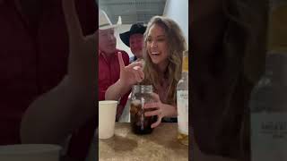 Look who crashed the party 😂 #countrymusic #tracylawrence #claywalker