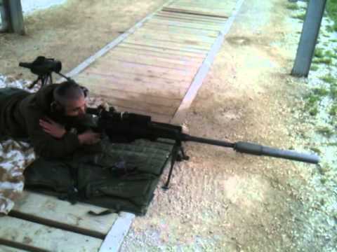 Tir PGM Hécate 2 avec silencieux