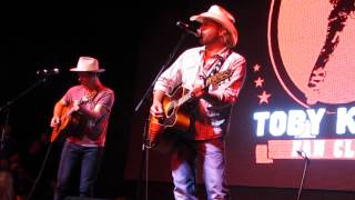 Toby Keith &quot;Losing my Touch&quot; with Scotty Emerick INDY