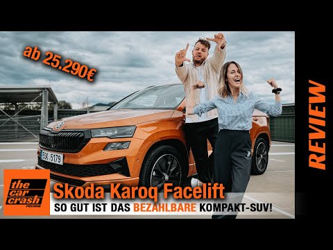 Skoda Karoq Facelift im Test (2022) So viel Auto bekommst du ab 25.290€!  Fahrbericht | Review | POV