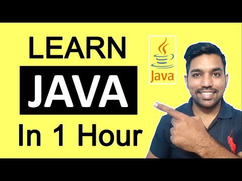 Java Tutorial For Beginners Learn Java In 1 Hour With Notes