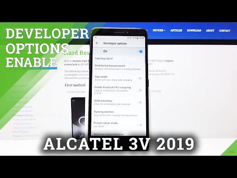 How to Enable Developer Options in ALCATEL 3V 2019 – Find Advanced Options