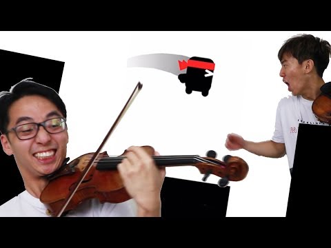 You Control This Game with a Violin