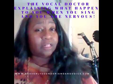 How to stop being nervous when singing