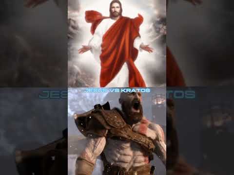 Jesus VS Kratos!😂#ezwin#jesus#edit