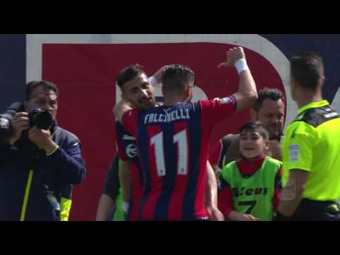 Il gol di Falcinelli (22') - Crotone - Inter - 2-1 - Giornata 31 - Serie A TIM 2016/17