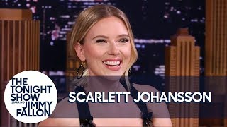 Scarlett Johansson Teases Black Widow, Forbids Michael Che to Throw Colin Jost's Bachelor Party video