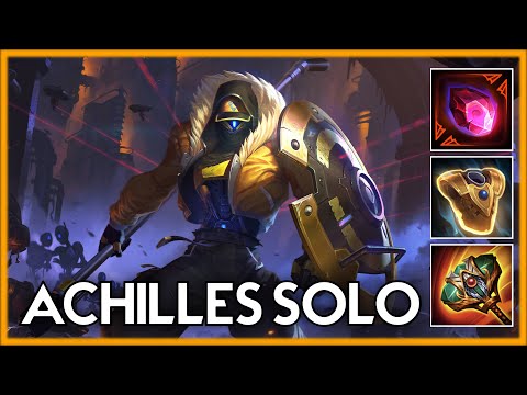 553 PHYS PROTS FROM NEW BROKEN ACHILLES BUILD - GM SPL Solo Ranked Conquest