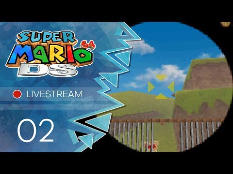 Super Mario 64 DS - [Livestream/Blind] - #02 - Bereit zum Abschuss