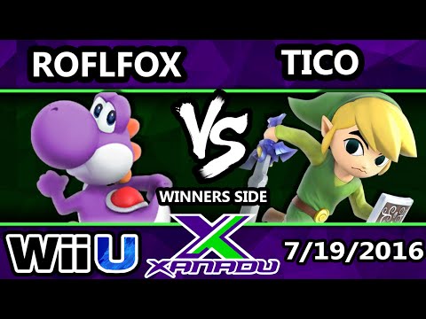 S@X 159 - RoflFox (Yoshi) Vs. Tico (Toon Link) SSB4 Tournament - Smash Wii U - Smash 4