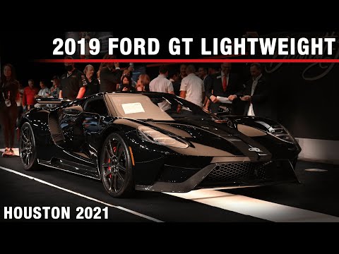 SOLD! - 2019 Ford GT Lightweight - BARRETT-JACKSON HOUSTON 2021
