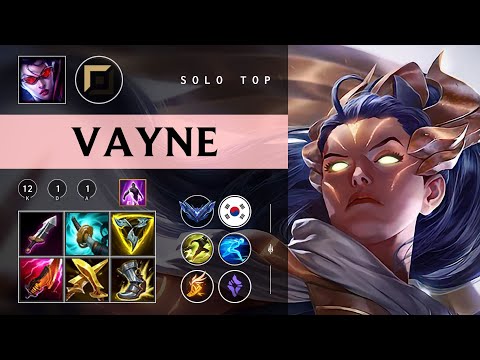 Vayne Top vs Mordekaiser - KR Diamond Patch 26.02