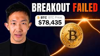 Bitcoin Failed At The Bull Market Line. I'm Still Waiting.