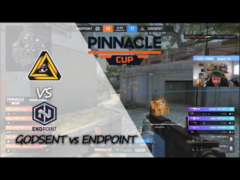 GODSENT vs ENDPOINT #1 de_overpass - PINNACLE CUP | HIGHLIGHTS | CSGO