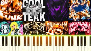 🎵 10 VIRAL PHONKS ON PIANO!