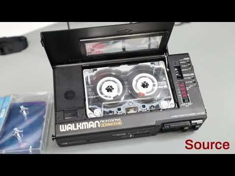 Sony WM-D6C Professional Walkman S/N 138537 Amorphous Head, Serviced, in Near Mint Condition, with Original Box, Cover, Strap, Power Adapter, and Tie-Pin Microphone. image 17