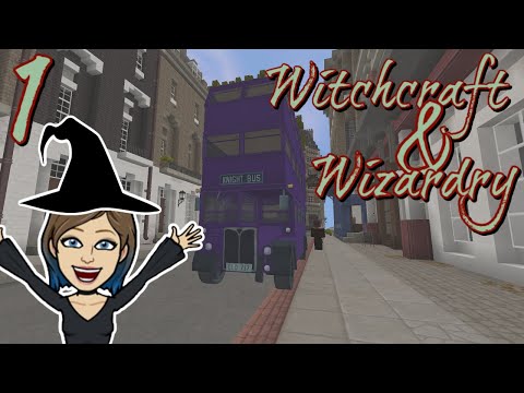 Minecraft Witchcraft & Wizardry Let's Play - We're Going To Hogwarts! : Episode #1