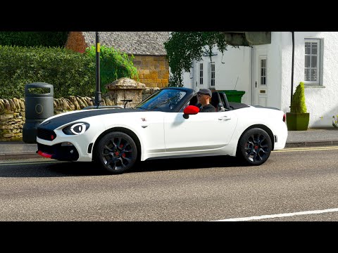 FORZA HORIZON 4 - ABARTH 124 SPIDER 2017 DRIVING GAMEPLAY