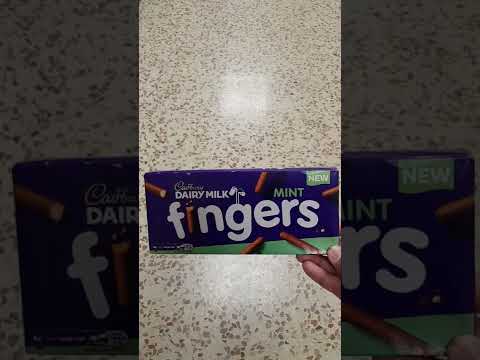 Cadbury chocolate mint fingers