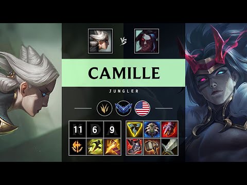 Camille Jungle vs Kayn - NA Diamond Patch 25.21