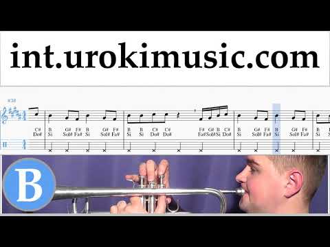 Trumpet lessons Luis Fonsi - Sola Sheet Music Tutorial um-i-n352