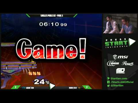 Press Start Day 1 - Singles Pools R2 - Pool 5: Liquid`Ken (Marth) vs MIOM|SFAT (Fox)