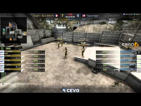 Team LDLC White vs Team Acer (CEVO-M CS:GO Season 7) - Helium & Rizc