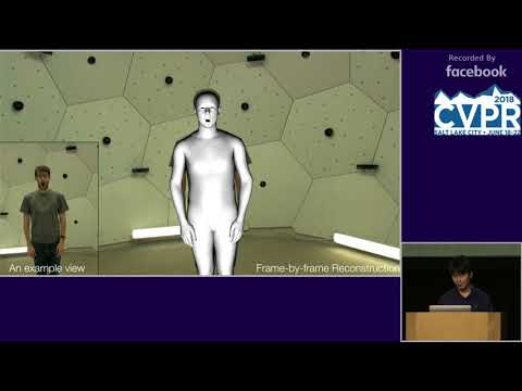 CVPR18: Session 3-2A:  Analyzing Humans in Images II