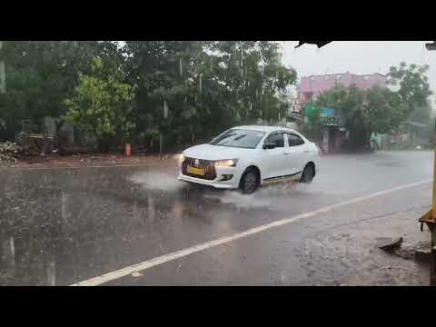 காரைக்குடியில் மழை