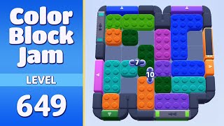 Color Block Jam Level 649 | Every Puzzle Solved! 🎯