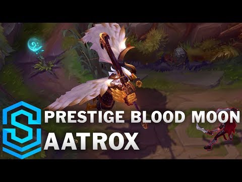 Prestige Blood Moon Aatrox Skin Spotlight - League of Legends